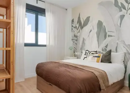 Habitación en piso compartido de 2 habitaciones en alquiler en La Bresca, para profesionales y estudiantes. en Málaga